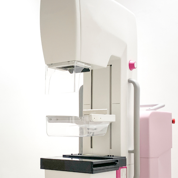 3D mammography machine in an exam room at The Women's Group