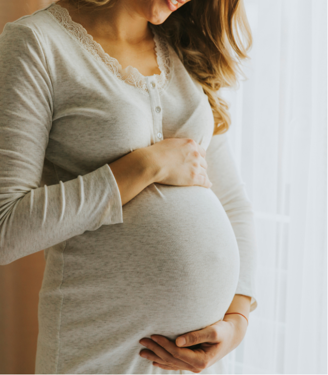 Pregnant Woman A pregnant woman